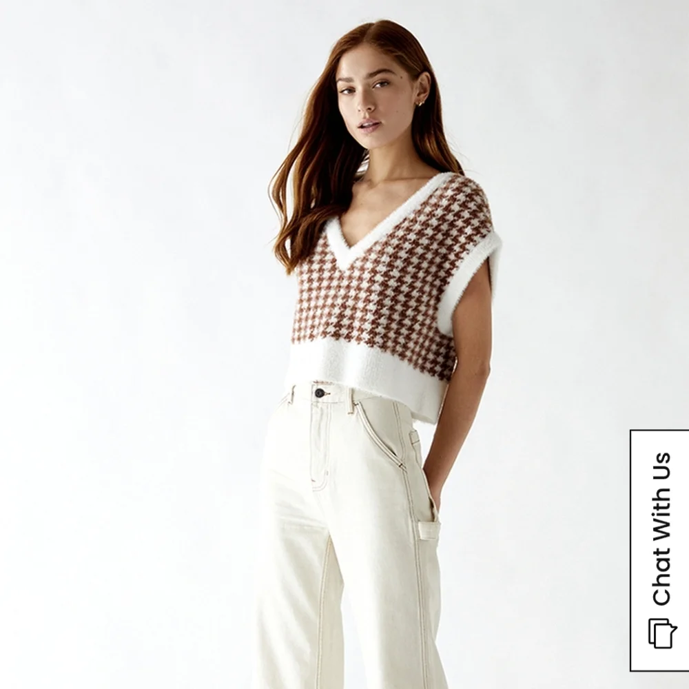 Kendall + Kylie School Girl Sweater Vest XS - Picture 8 of 11